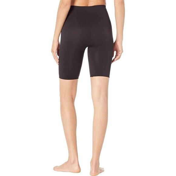 SPANX 50180R Women's Sz Small Very Black Lamn High Waisted 8" Bike Shorts - Picture 7 of 7